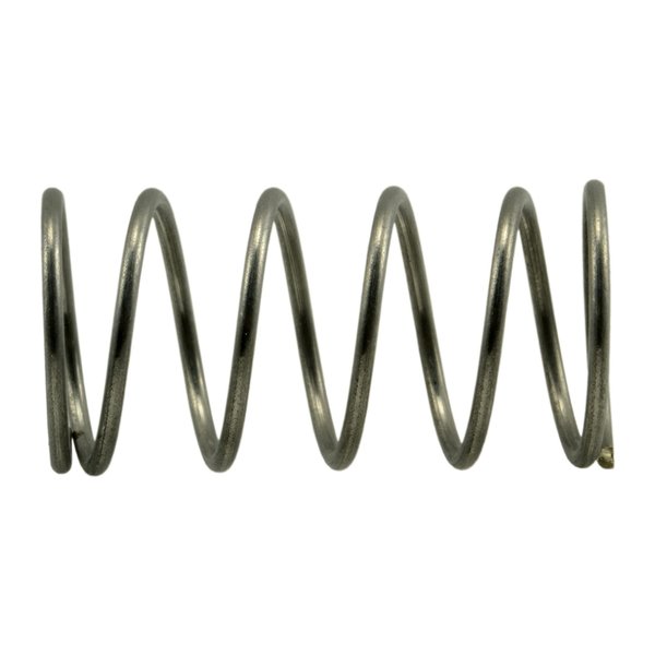 Midwest Fastener 23/32" x 0.054" x 1-1/2" 18-8 Stainless Steel Compression Springs 3PK 38795